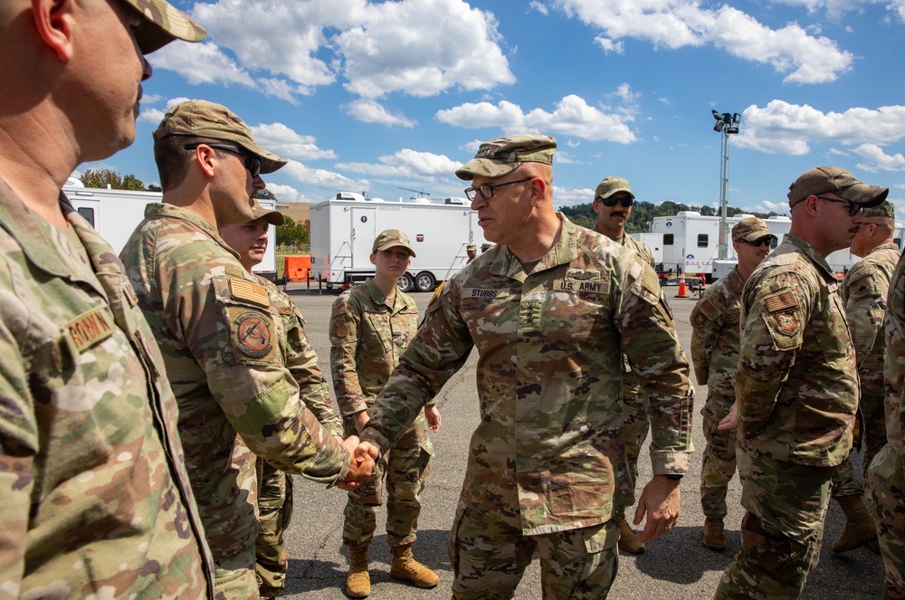 Guard Leaders Engage Service Members of D.C. Safe and Beautiful Task Force
