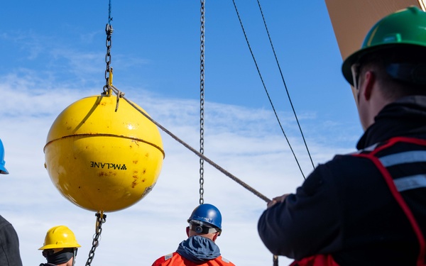 U.S. Coast Guard Cutter Healy continues Arctic Mobile Observing System operations in Arctic Ocean