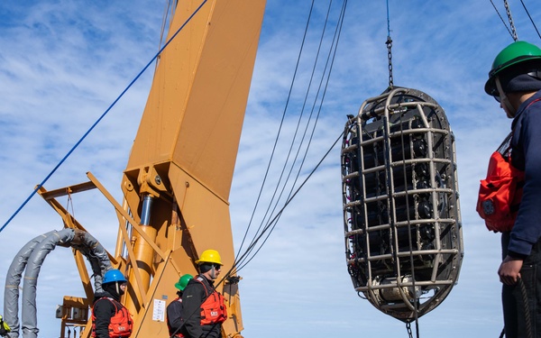 U.S. Coast Guard Cutter Healy continues Arctic Mobile Observing System operations in Arctic Ocean