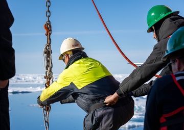 U.S. Coast Guard Cutter Healy continues Arctic Mobile Observing System operations in Arctic Ocean