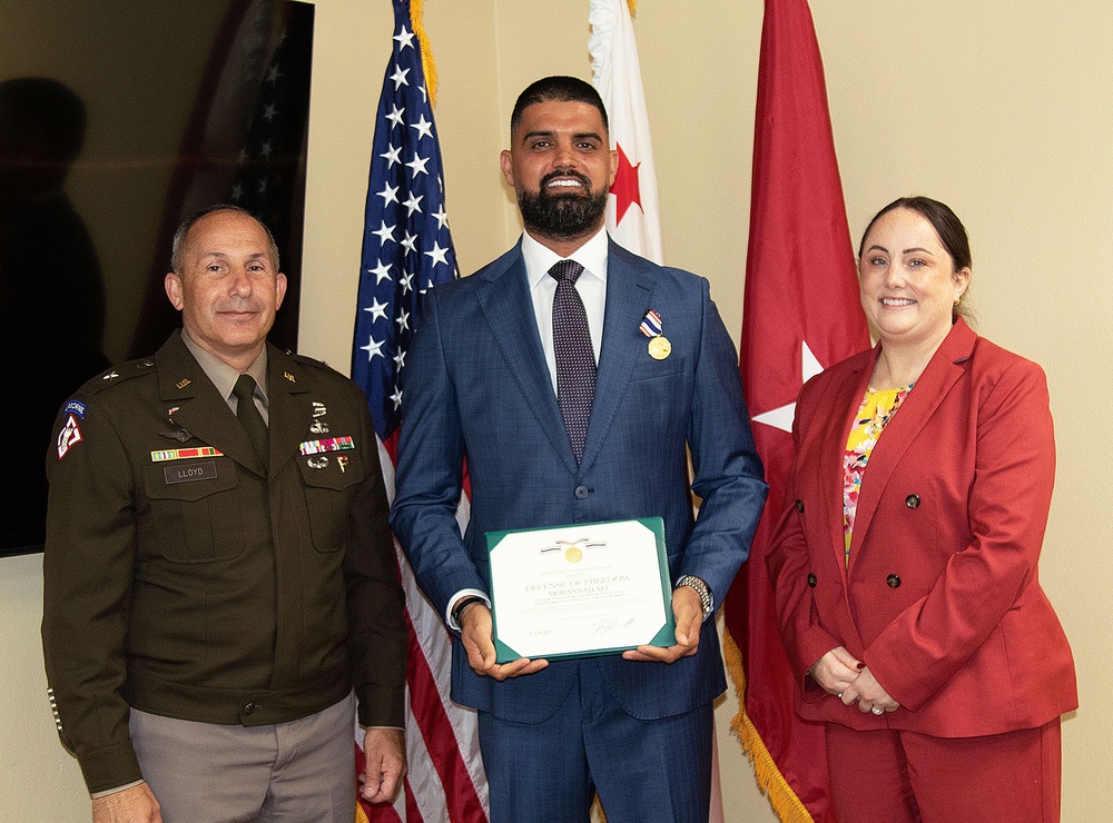 USACE Contractor Mohannad Ali: A Story of Courage, Service and Sacrifice