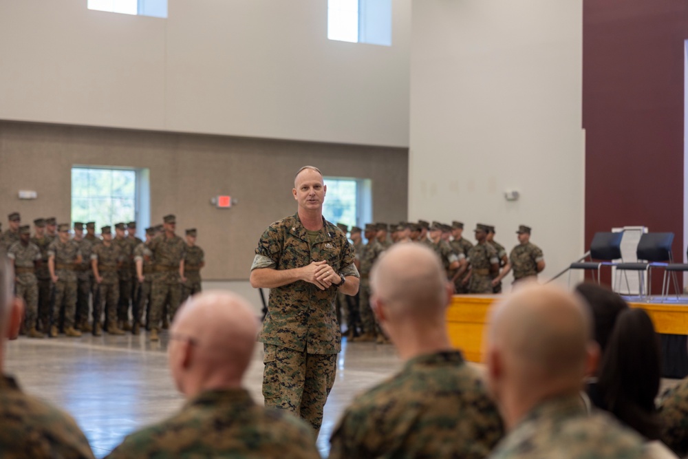 2nd Combat Readiness Regiment; Relief and Appointment