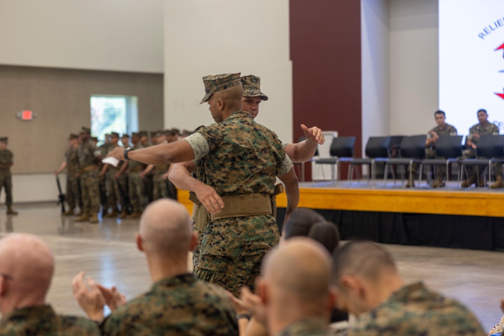 2nd Combat Readiness Regiment; Relief and Appointment
