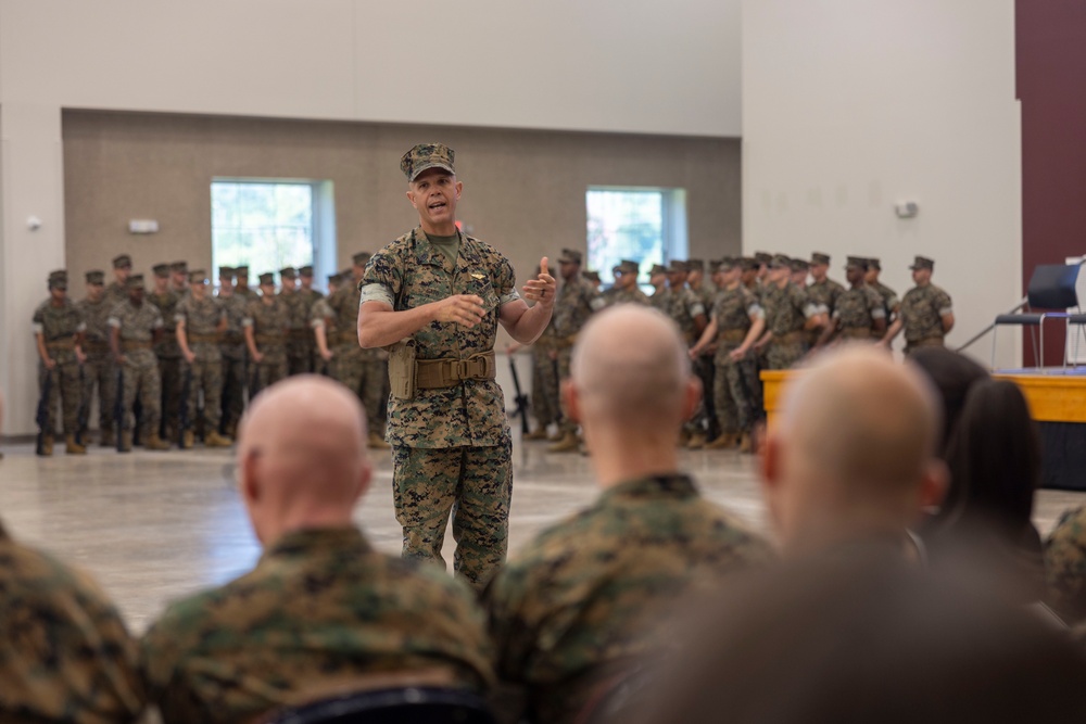 2nd Combat Readiness Regiment; Relief and Appointment