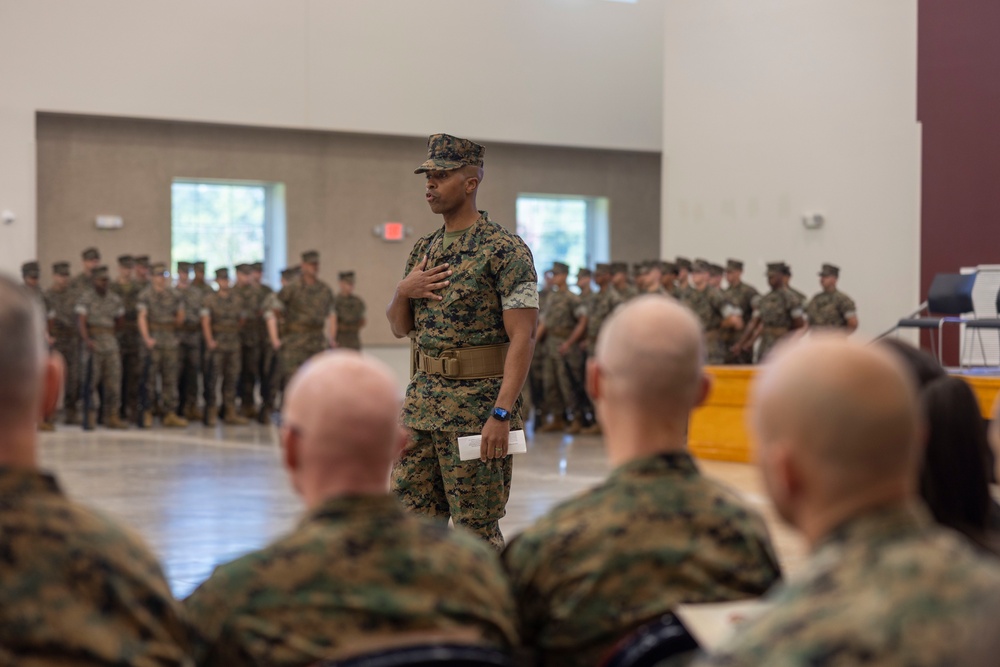 2nd Combat Readiness Regiment; Relief and Appointment