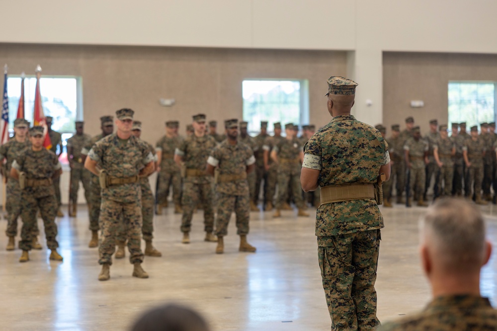 2nd Combat Readiness Regiment; Relief and Appointment