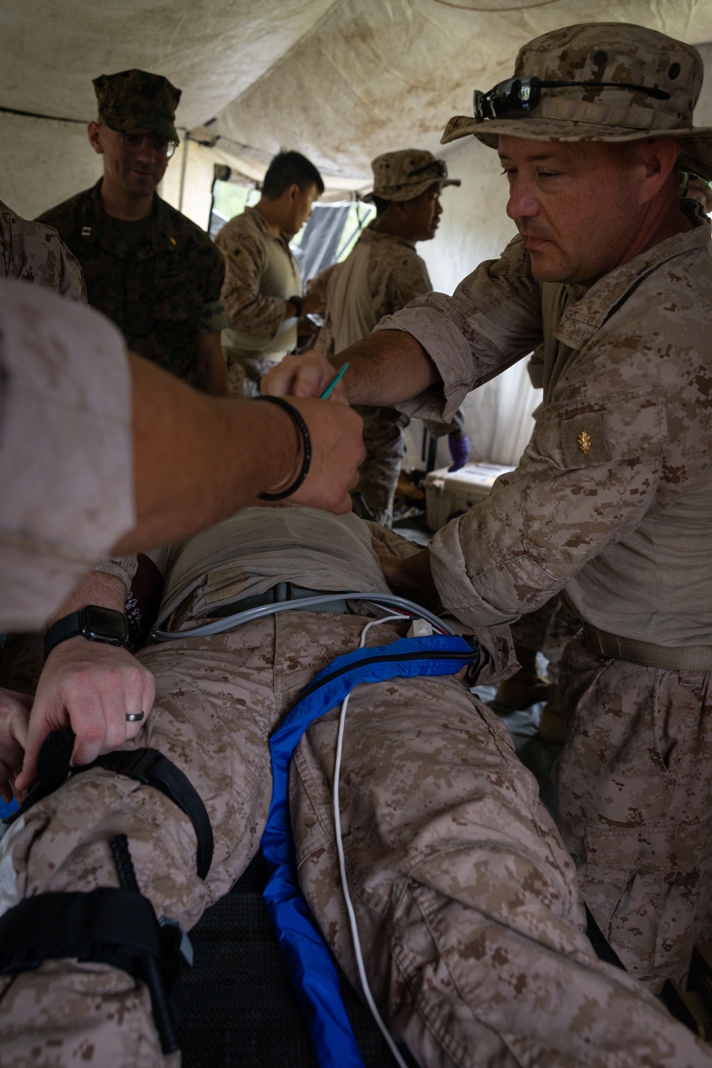 2nd Medical Battalion Field Tests Battalion Aid Station enhanced concept