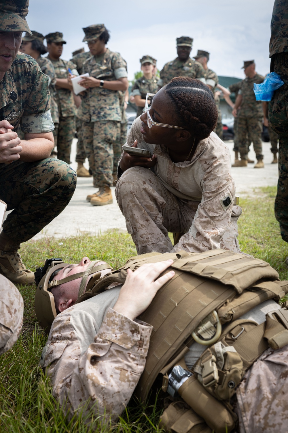 2nd Medical Battalion Field Tests Battalion Aid Station enhanced concept