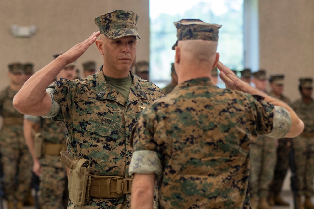 2nd Combat Readiness Regiment; Relief and Appointment