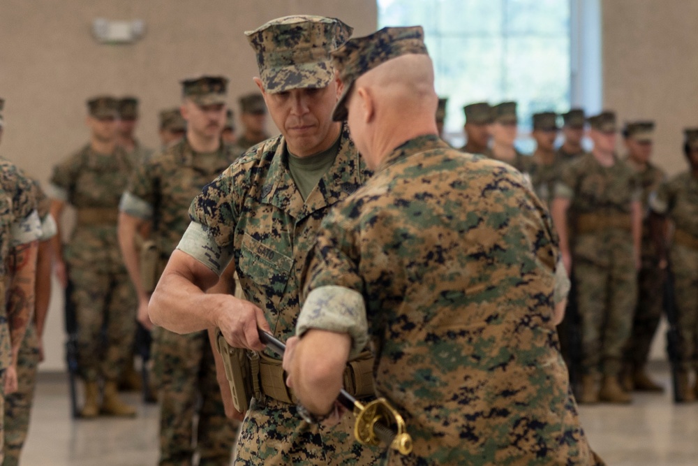 2nd Combat Readiness Regiment; Relief and Appointment