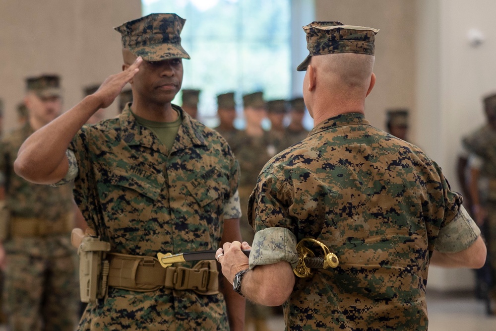2nd Combat Readiness Regiment; Relief and Appointment