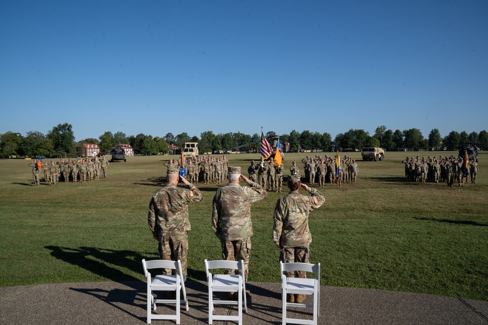 244th ECAB completes change of command