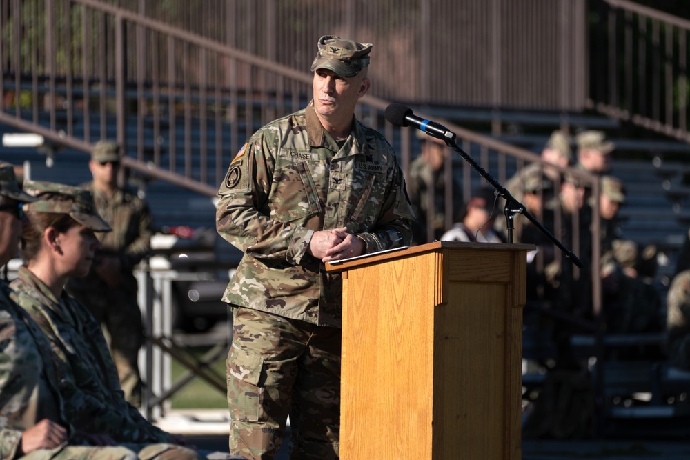 244th ECAB completes change of command