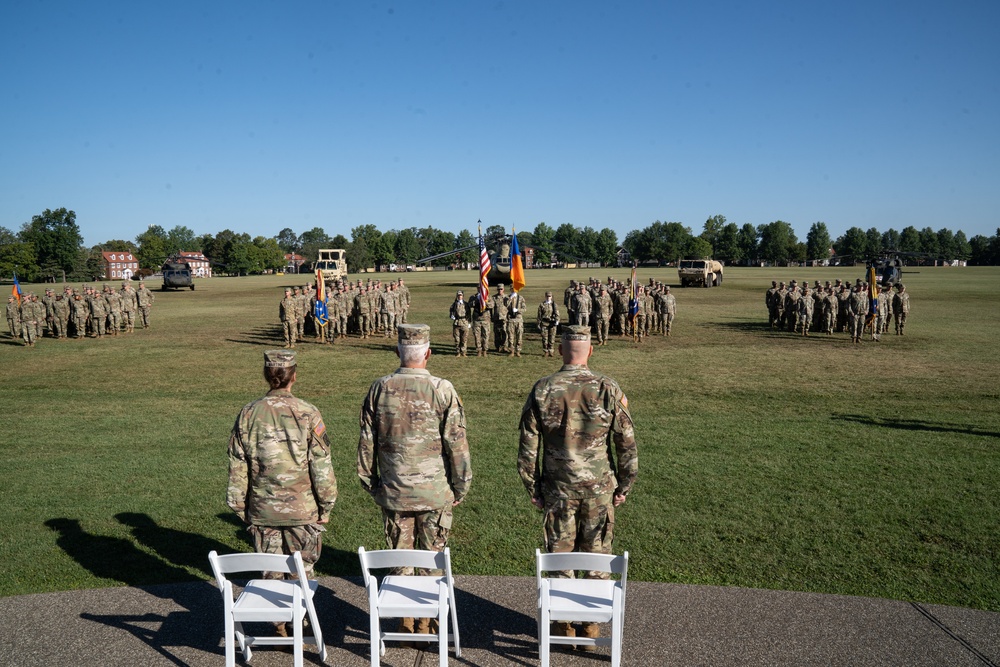 244th ECAB completes change of command