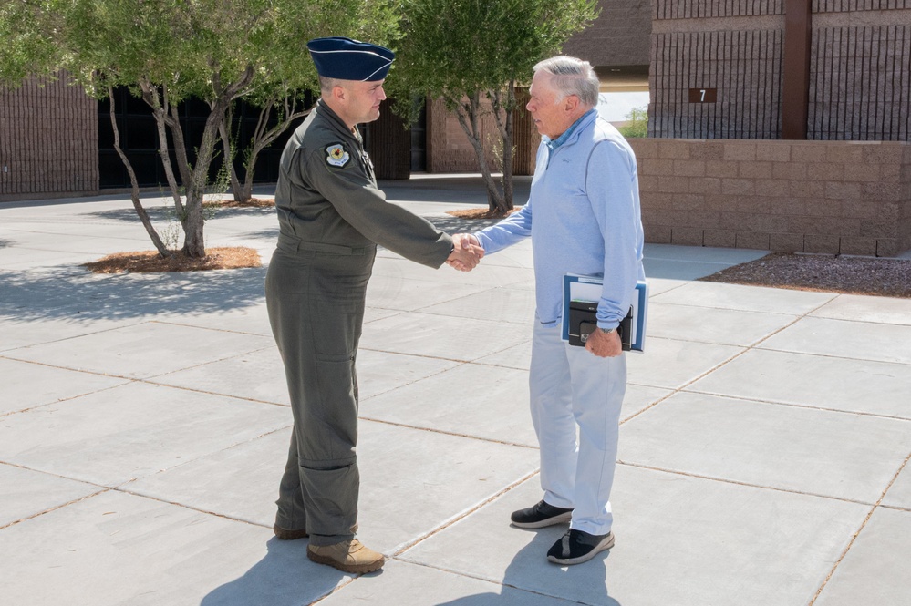 Gen. Jumper shares his legacy with the 57th Wing