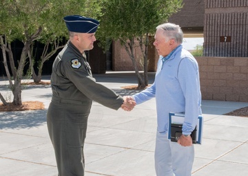Gen. Jumper shares his legacy with the 57th Wing