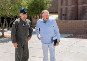 Gen. Jumper shares his legacy with the 57th Wing