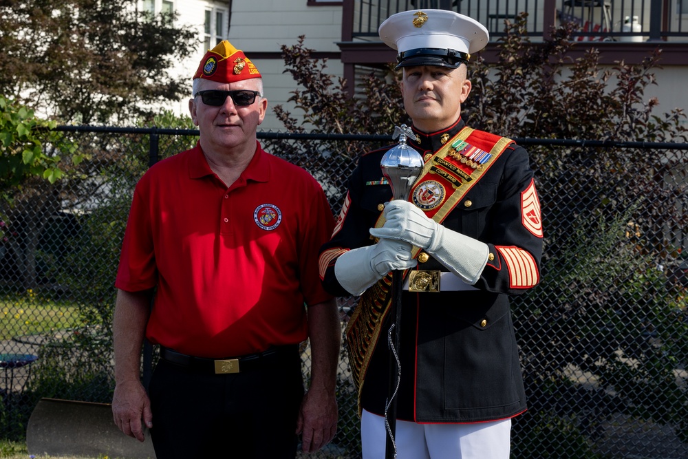 Marine Week Boston 2025: Quantico Marine Band performs at Lynn English High School