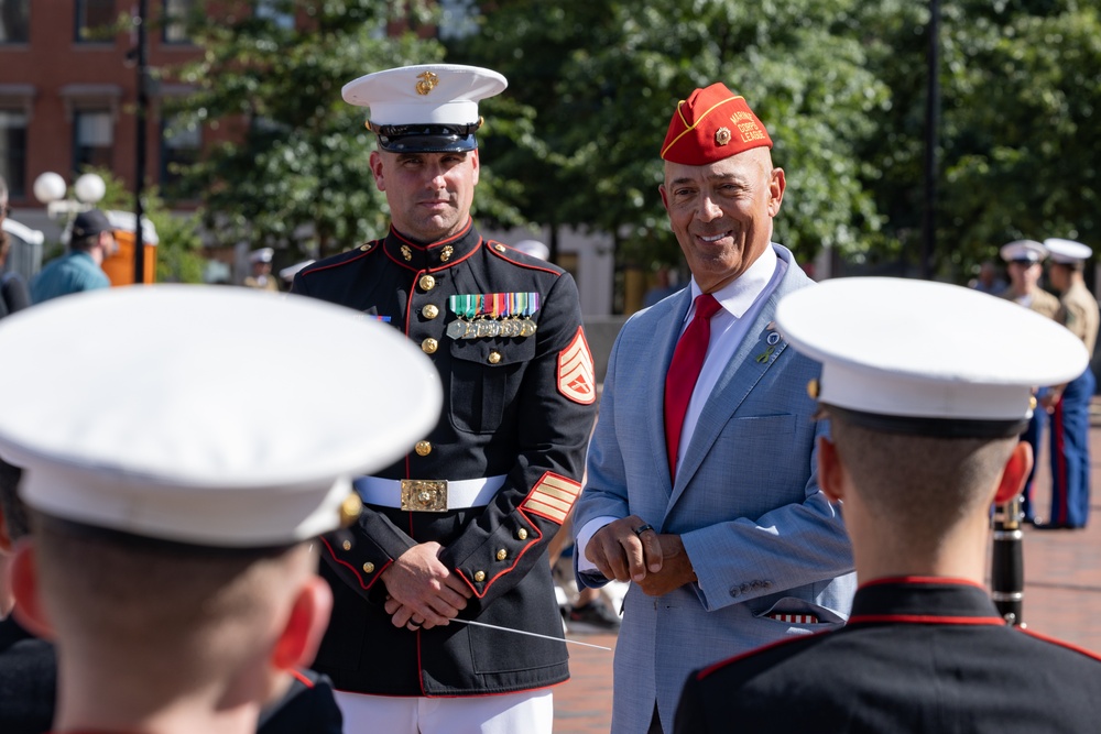 Marine Week Boston 2025: Quantico Marine Band performs at Closing Ceremony