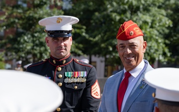 Marine Week Boston 2025: Quantico Marine Band performs at Closing Ceremony