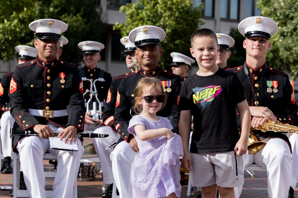 Marine Week Boston 2025: Quantico Marine Band performs at Closing Ceremony