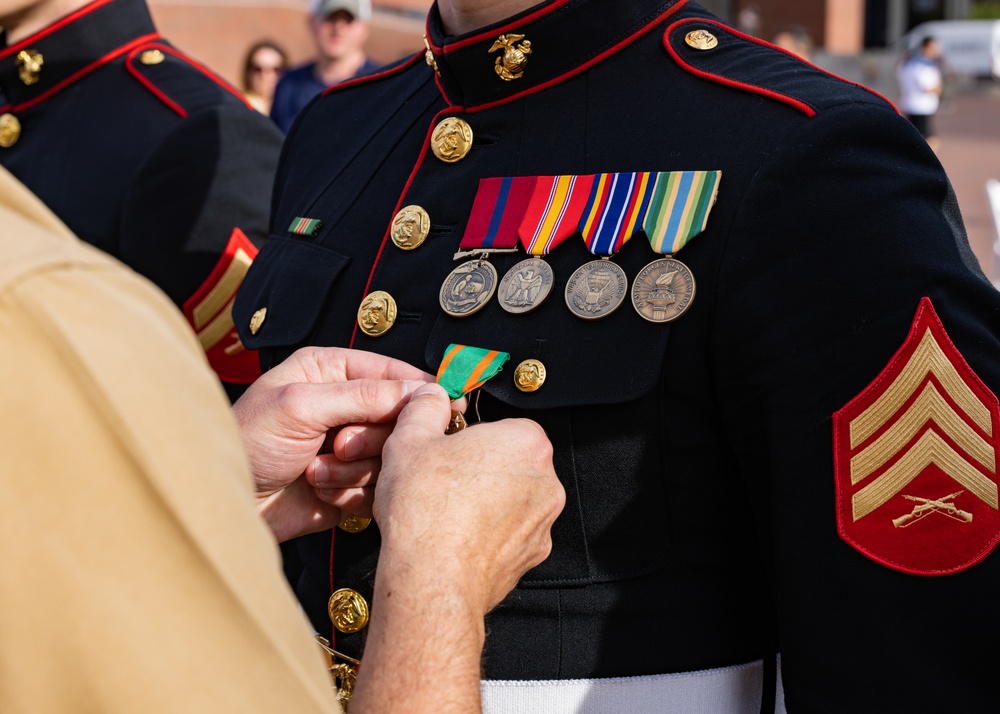 Marine Week Boston 2025: Quantico Marine Band performs at Closing Ceremony