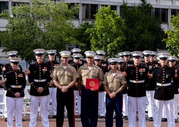 Marine Week Boston 2025: Quantico Marine Band performs at Closing Ceremony