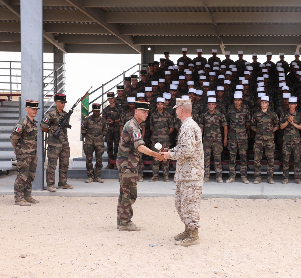 SLTE 4-25: French Foreign Legion Awards Ceremony