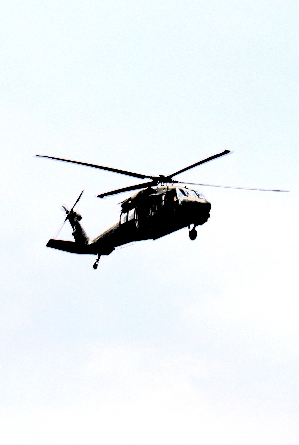Fort Knox Black Hawks, Chinooks support 78th Training Division CSTX 78-25-02 at Fort McCoy