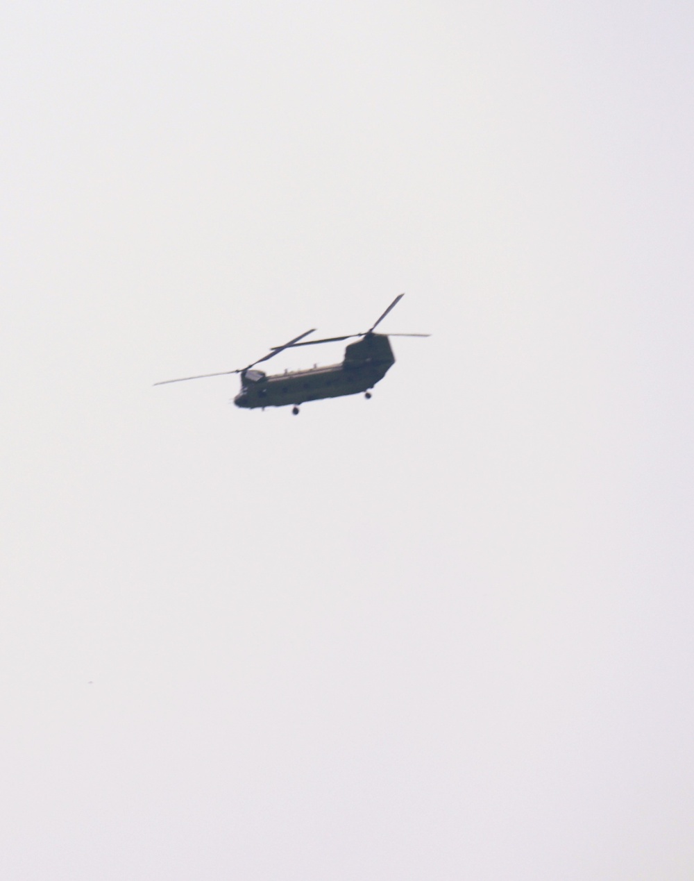 Fort Knox Black Hawks, Chinooks support 78th Training Division CSTX 78-25-02 at Fort McCoy