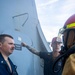 USS San Antonio (LPD 17) Conducts General Quarters Drills