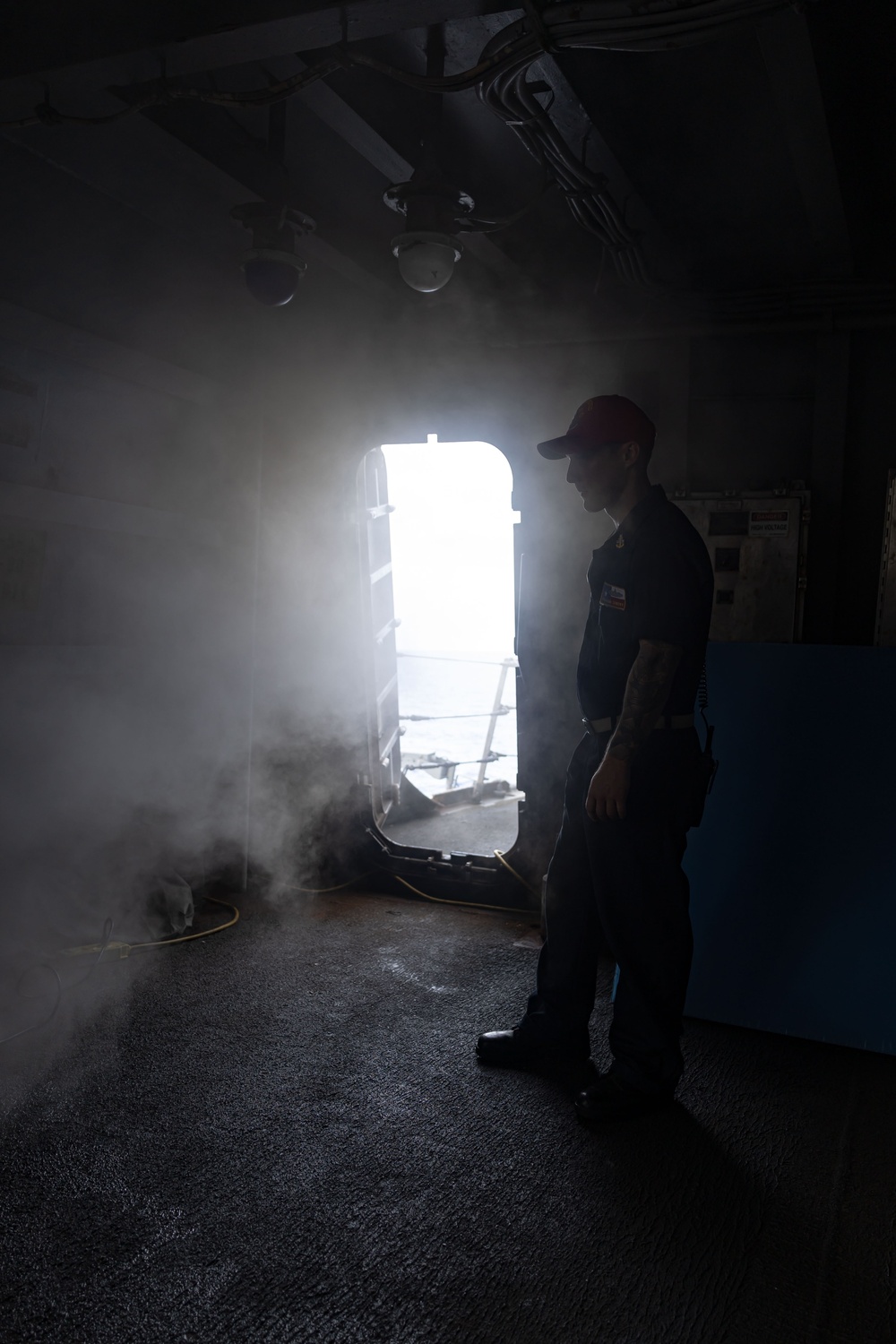 USS San Antonio (LPD 17) Conducts General Quarters Drills