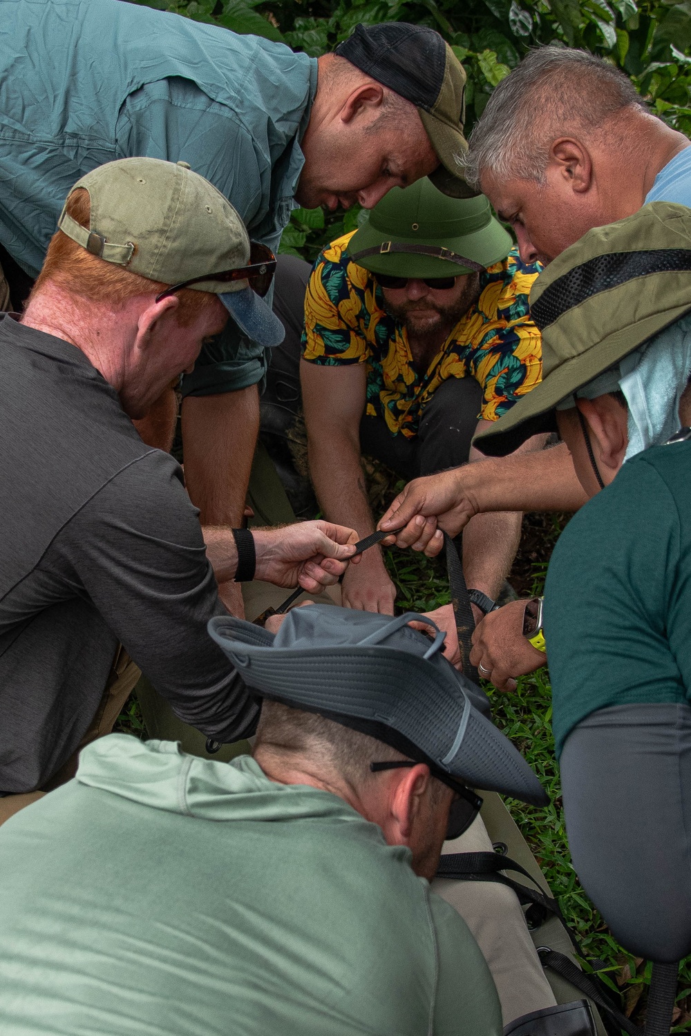 Recovery Team 1 prepare for their mission in Vietnam: 25-3VN