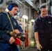 U.S. Coast Guard Cutter Healy conducts training in Bering Strait