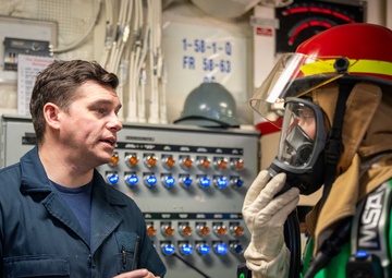 U.S. Coast Guard Cutter Healy conducts training in Bering Strait