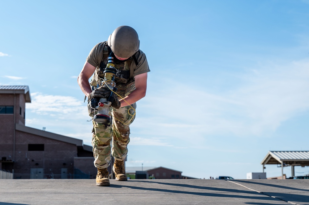 Fuel for the mission: Fuels management Airmen try out for forward area refueling point team