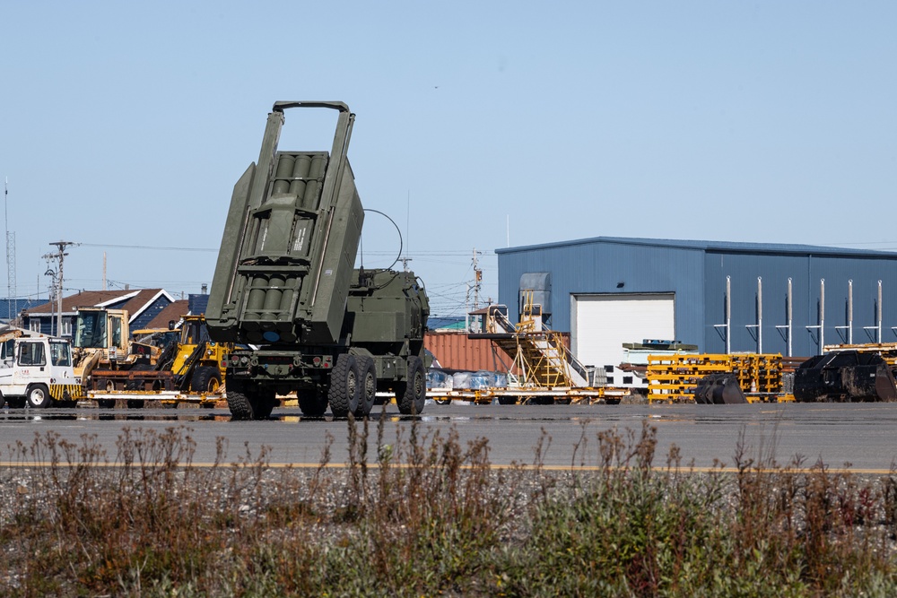 AE25 | 2/14 Conducts a HIMARS Dry-Fire in Kotzebue