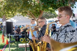 “Big Wave” Brass Band Musicians perform at NAVFAC HI Summer Festival