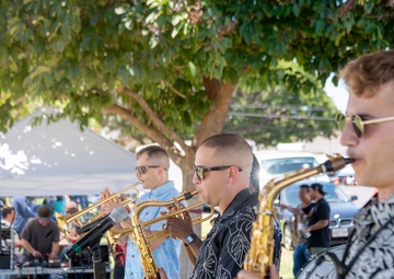 “Big Wave” Brass Band Musicians perform at NAVFAC HI Summer Festival