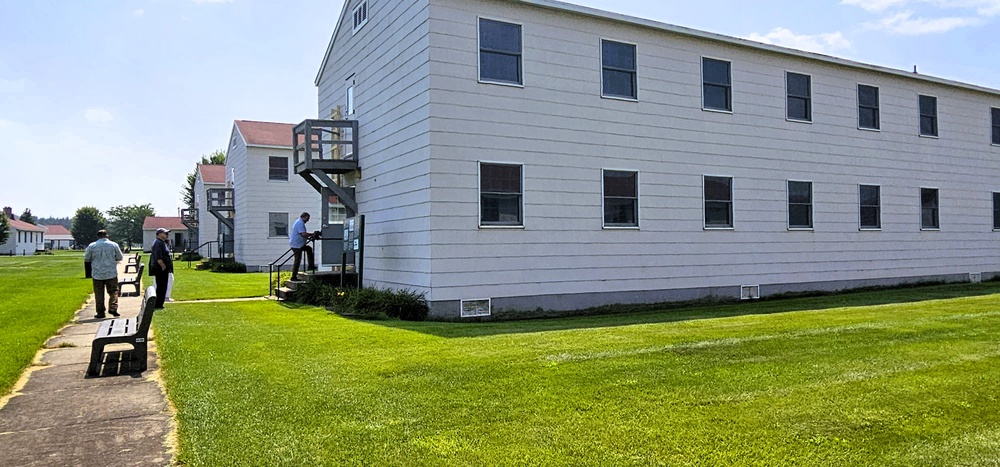 August 2025 family visit held at Fort McCoy's historic Commemorative Area