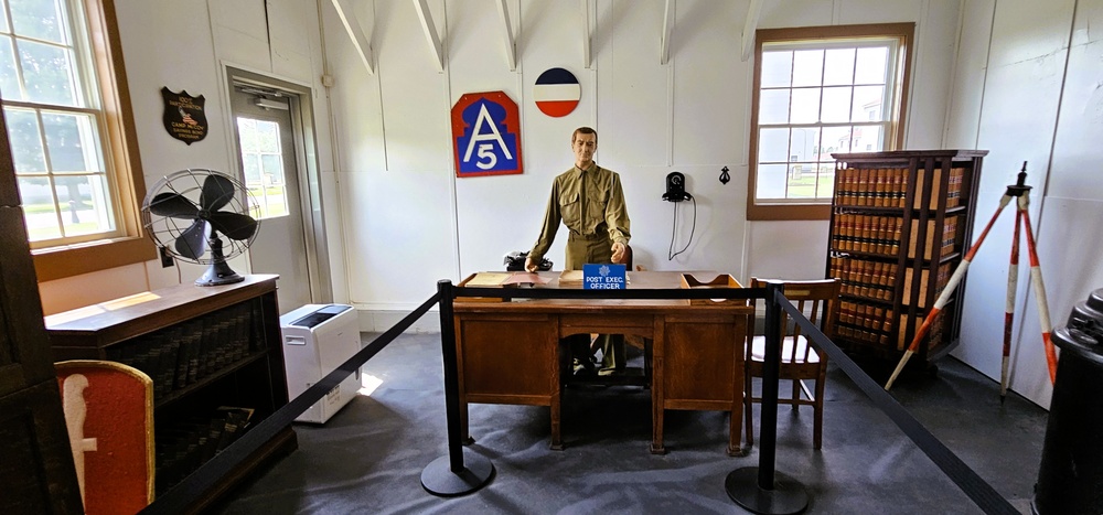 August 2025 family visit held at Fort McCoy's historic Commemorative Area