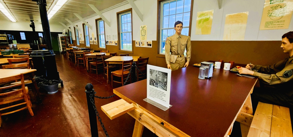 August 2025 family visit held at Fort McCoy's historic Commemorative Area