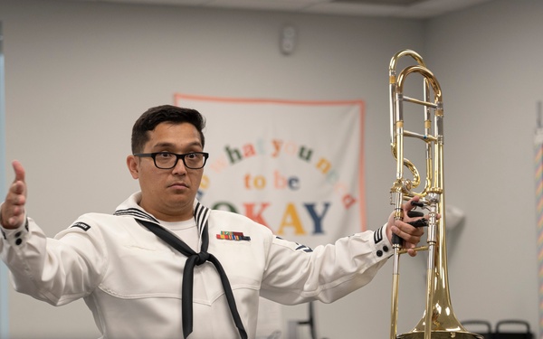 Navy Band Great Lakes Visits Jefferson High School During Sioux Falls Navy Week