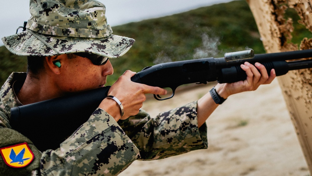 NMCB-3 Seabees Earn Their Shotgun Qualification
