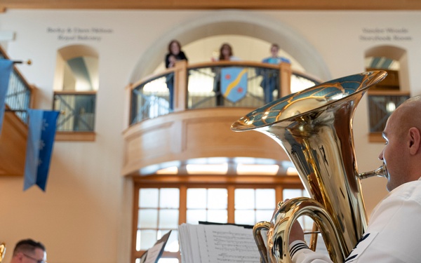 Navy Band Great Lakes Performs at Sanford Children’s Hospital During Sioux Falls Navy Week
