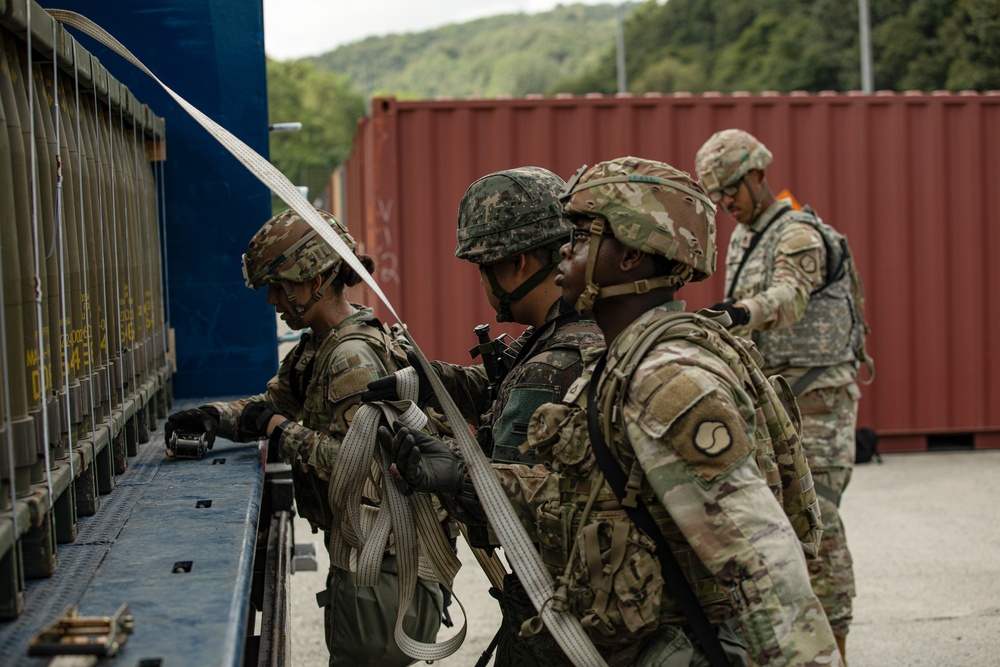 Ulchi Freedom Shield 2025 - 6th Ordnance Railhead