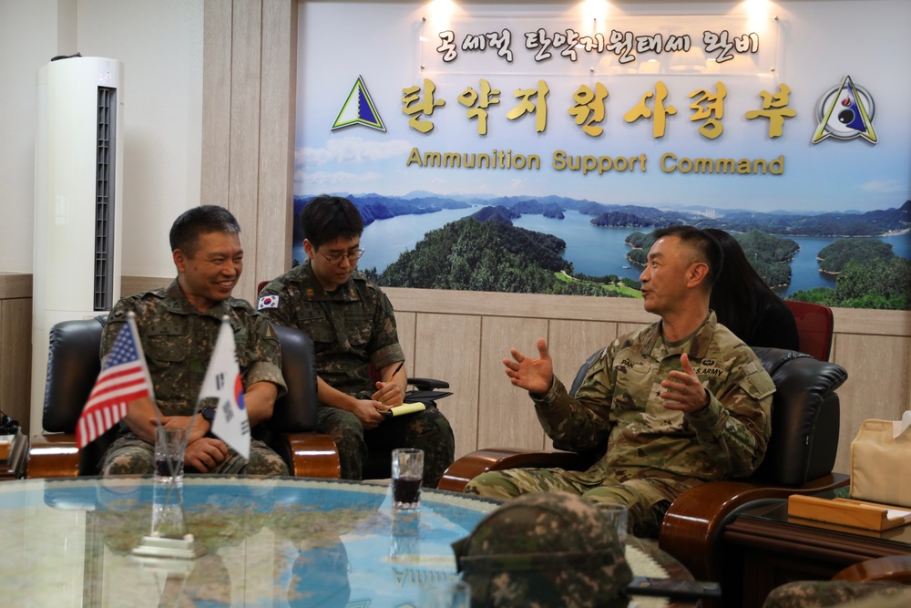6OD CTE at the Army Ammunition Support Command, Republic of the Korea