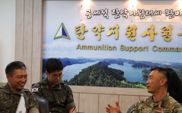 6OD CTE at the Army Ammunition Support Command, Republic of the Korea