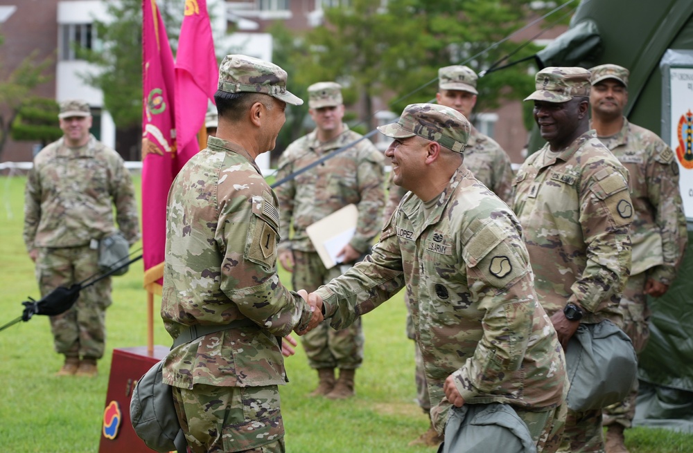 6OD CTE at the Army Ammunition Support Command, Republic of the Korea
