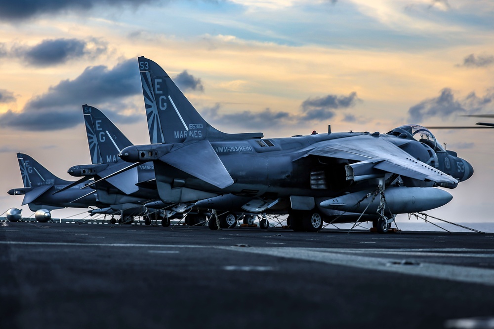 USS Iwo Jima Conducts Flight Operations